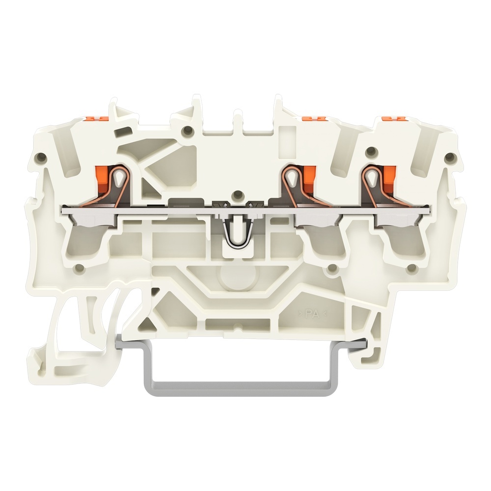 Wago 3Leiter Durchgangsklemme 2202-1309