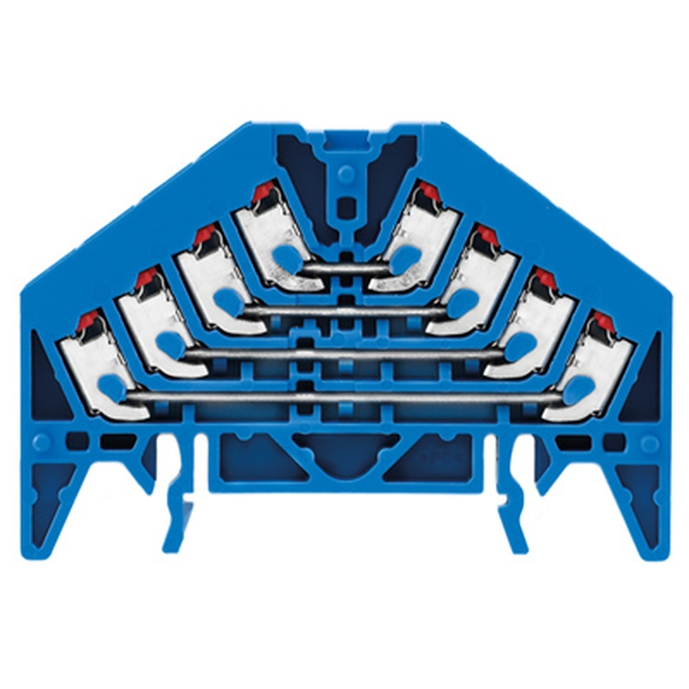 Weidmüller Rangierverteilerklemme 1267900000 Typ PRV 4 BL 35X7.5 RT