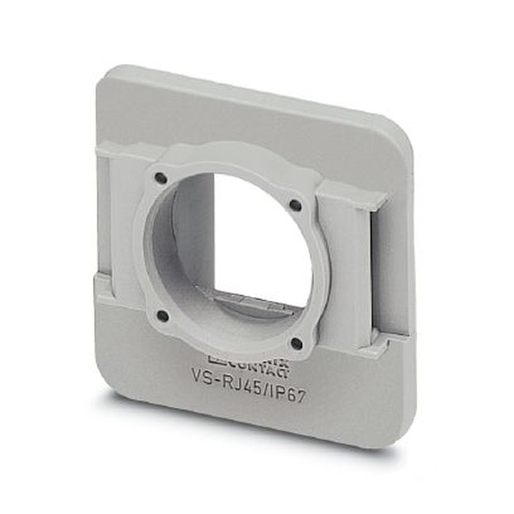 Phoenix Contact Anbaurahmen 1689844 Typ VS-08-A-RJ45/MOD-1-R-IP67