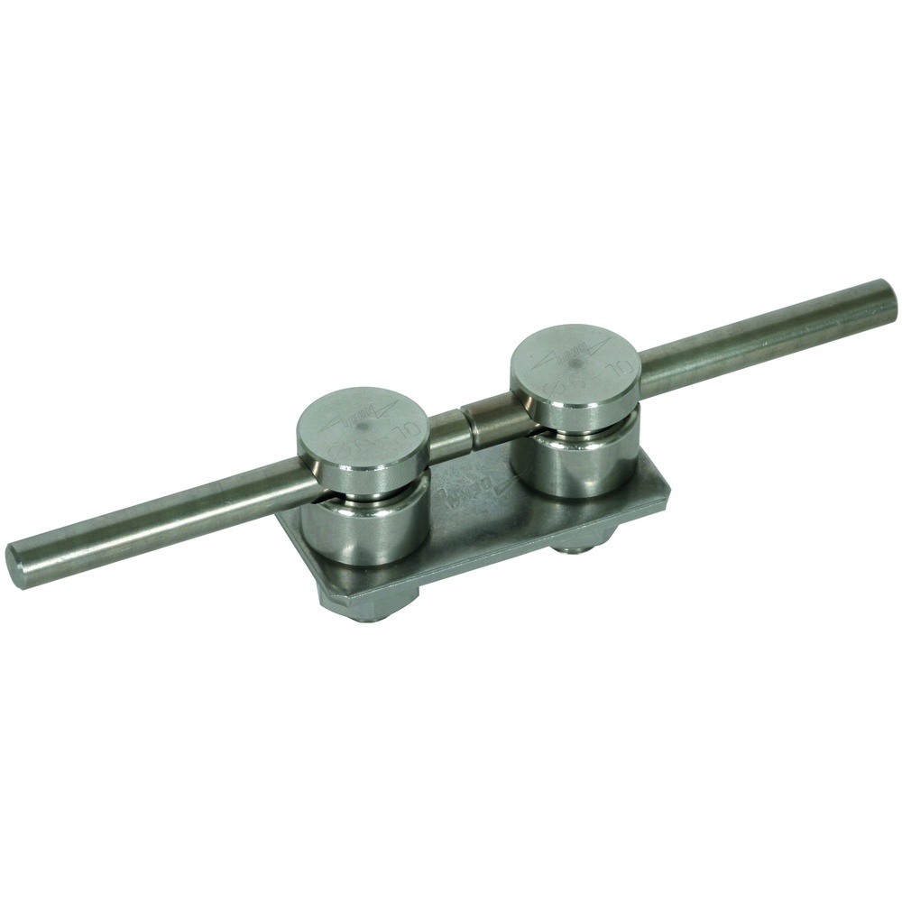 Dehn + Söhne Anschlussplatte 301229 Typ AP 2X6.10 V2A