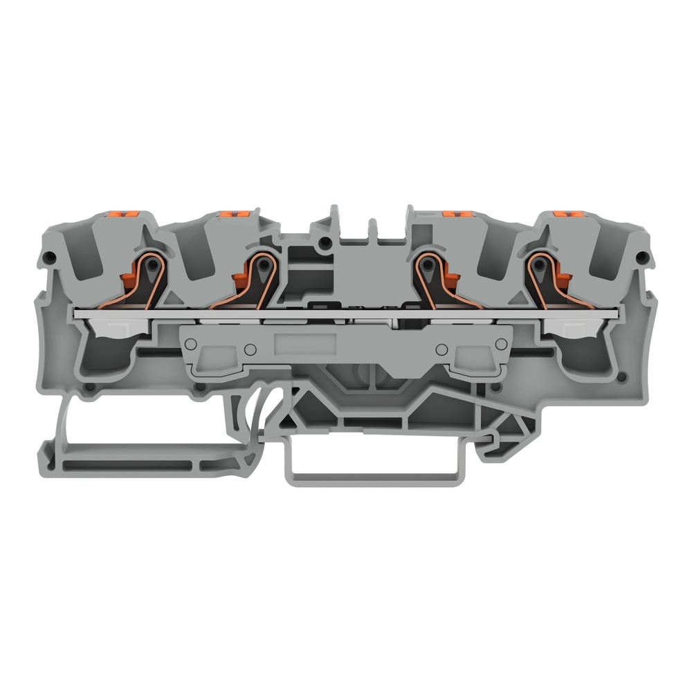 Wago 4 Leiter Durchgangsklemme 2206-1401