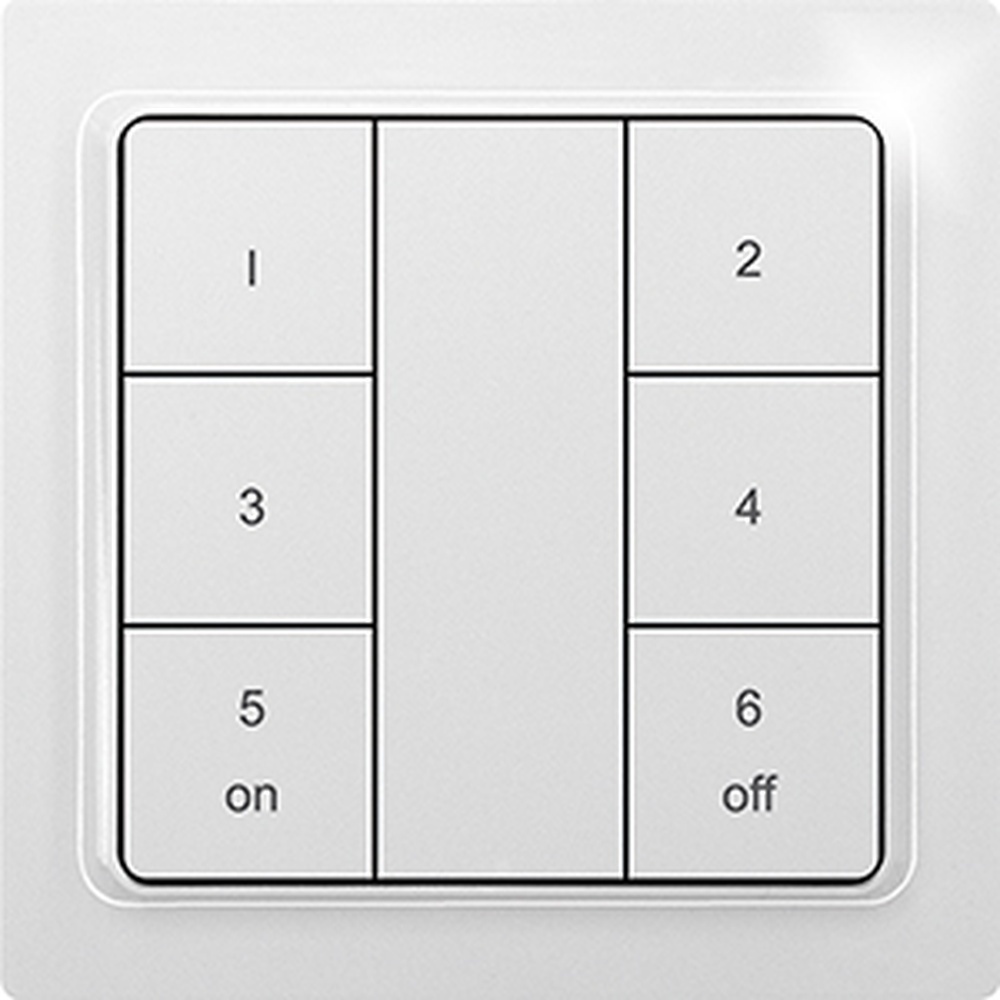 ELTAKO Funktaster 6Kanal 30055151 Typ F6T55EB-Keypad-pm
