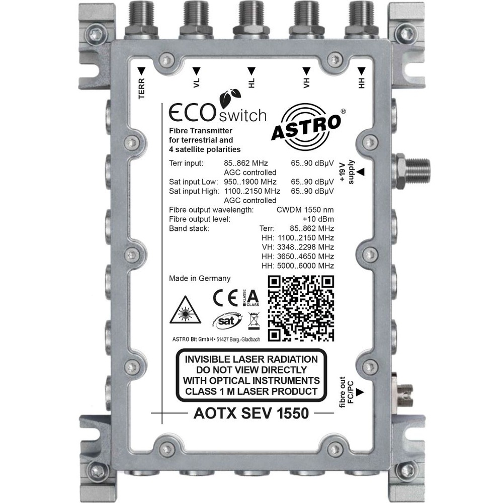 Astro Optischer Sender 00390115 Typ AOTX SEV 1550