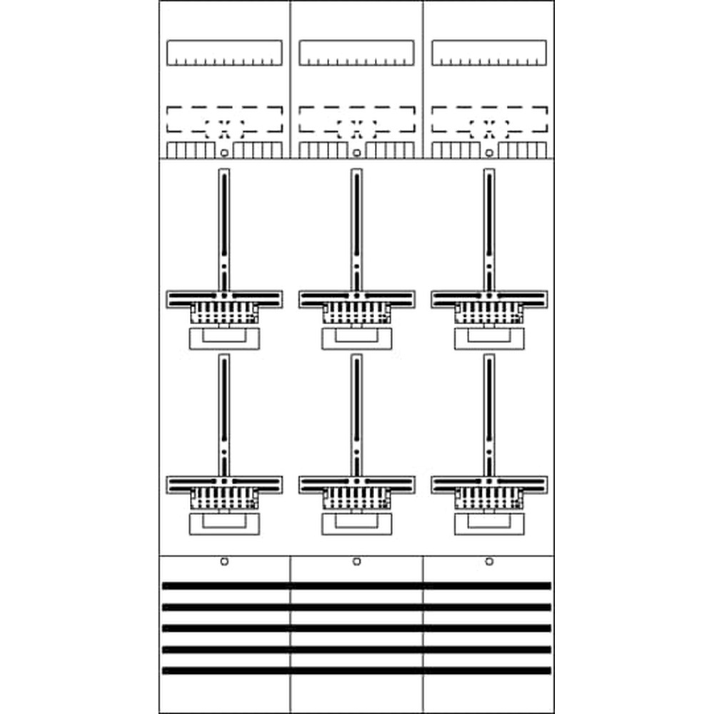 Striebel & John Zählerkomplettfeld 2CPX054101R9999 Typ DF39P6