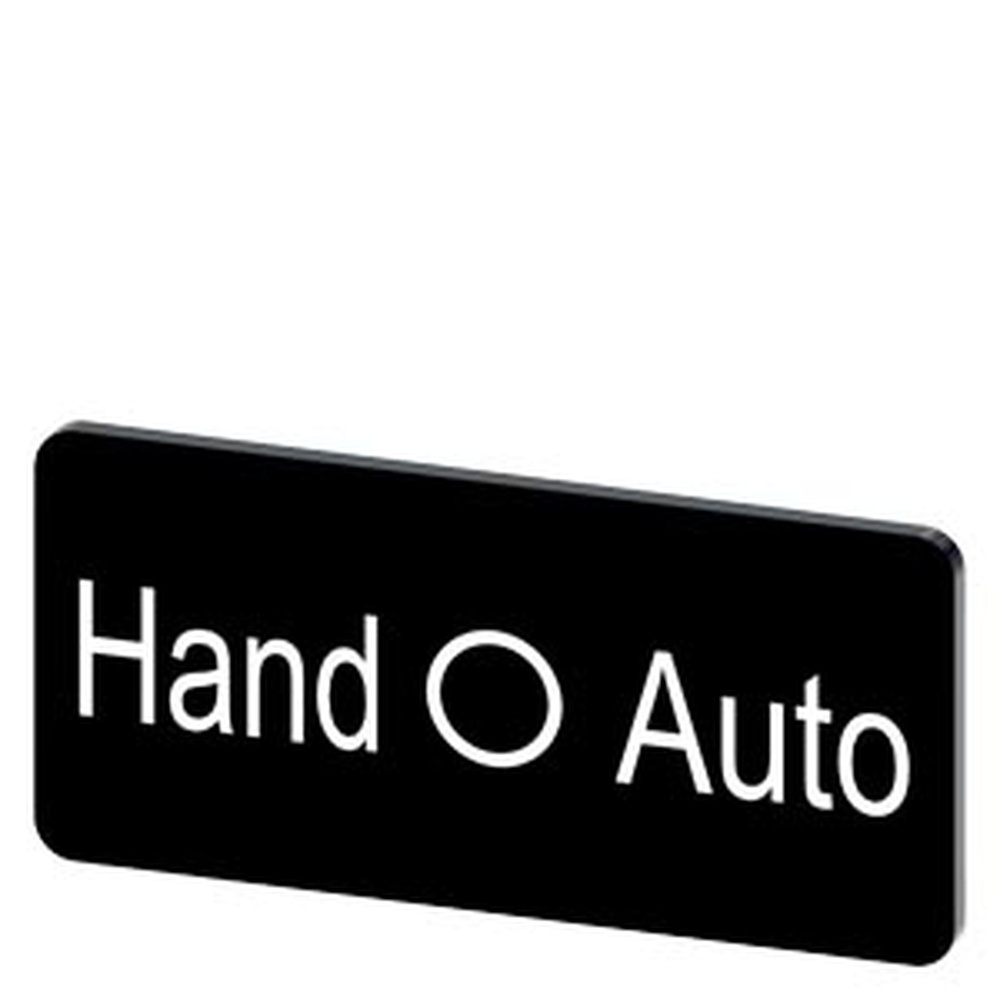 Siemens Bezeichnungsschild 3SU1900-0AC16-0DD0