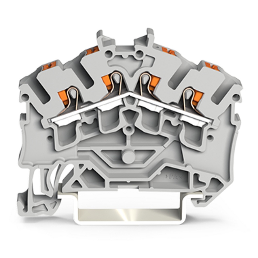 Wago 4Leiter Durchgangsklemme 2202-6405