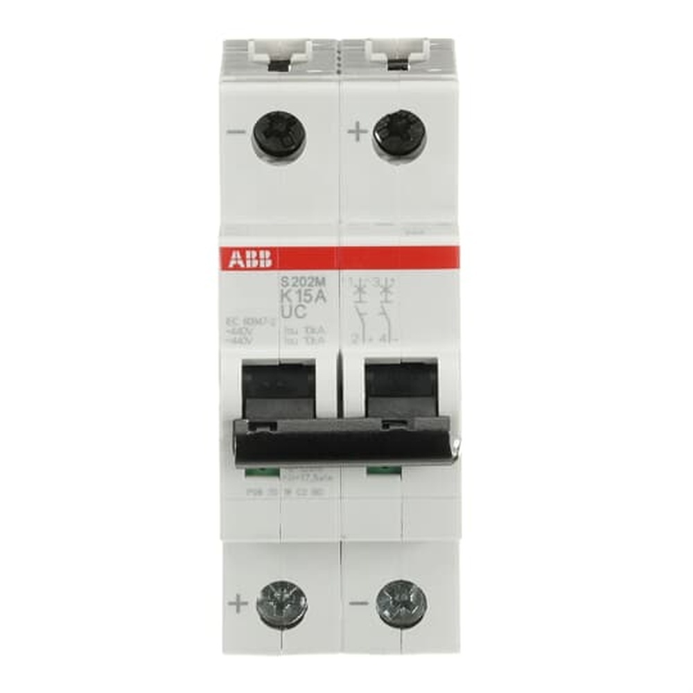 ABB Leitungsschutzschalter 2CDS272061R0457 Typ S202M-K15UC