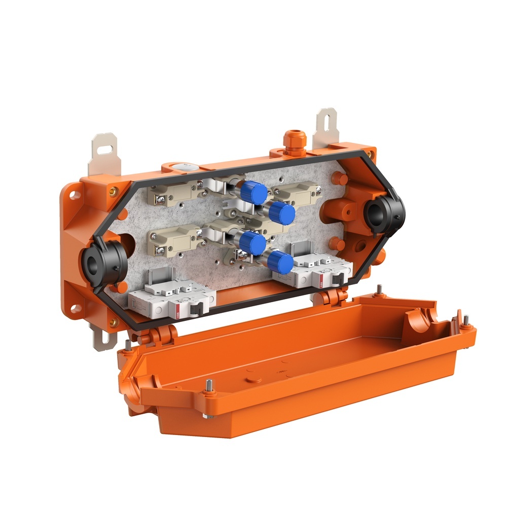 Spelsberg Verbindungsdose 30244250 Typ WKE Rapid-Box HT 2x3 50² 2F