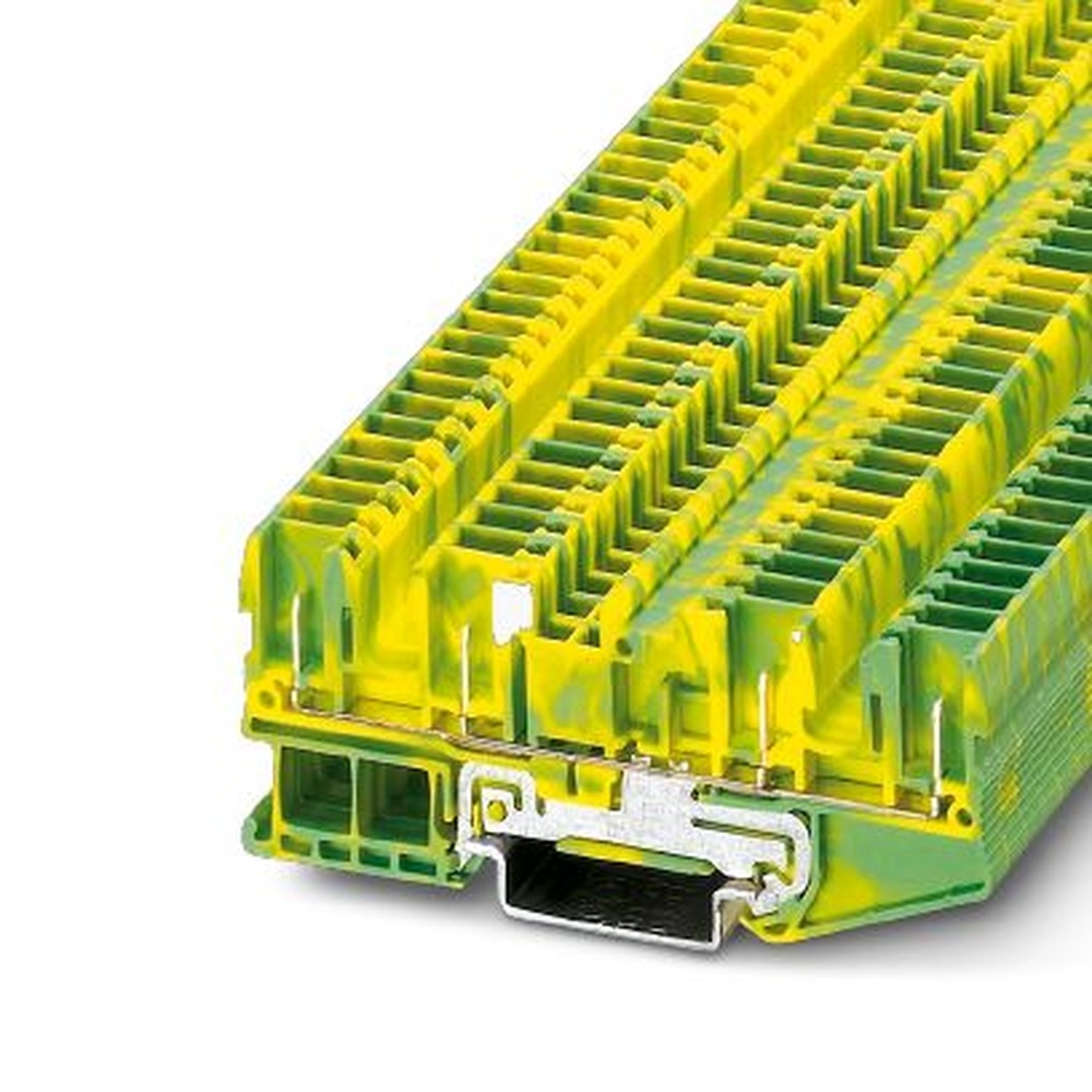 Phoenix Contact Zugfeder Schutzleiterklemme 3042162 Typ ST 2,5-QUATTRO/4P-PE