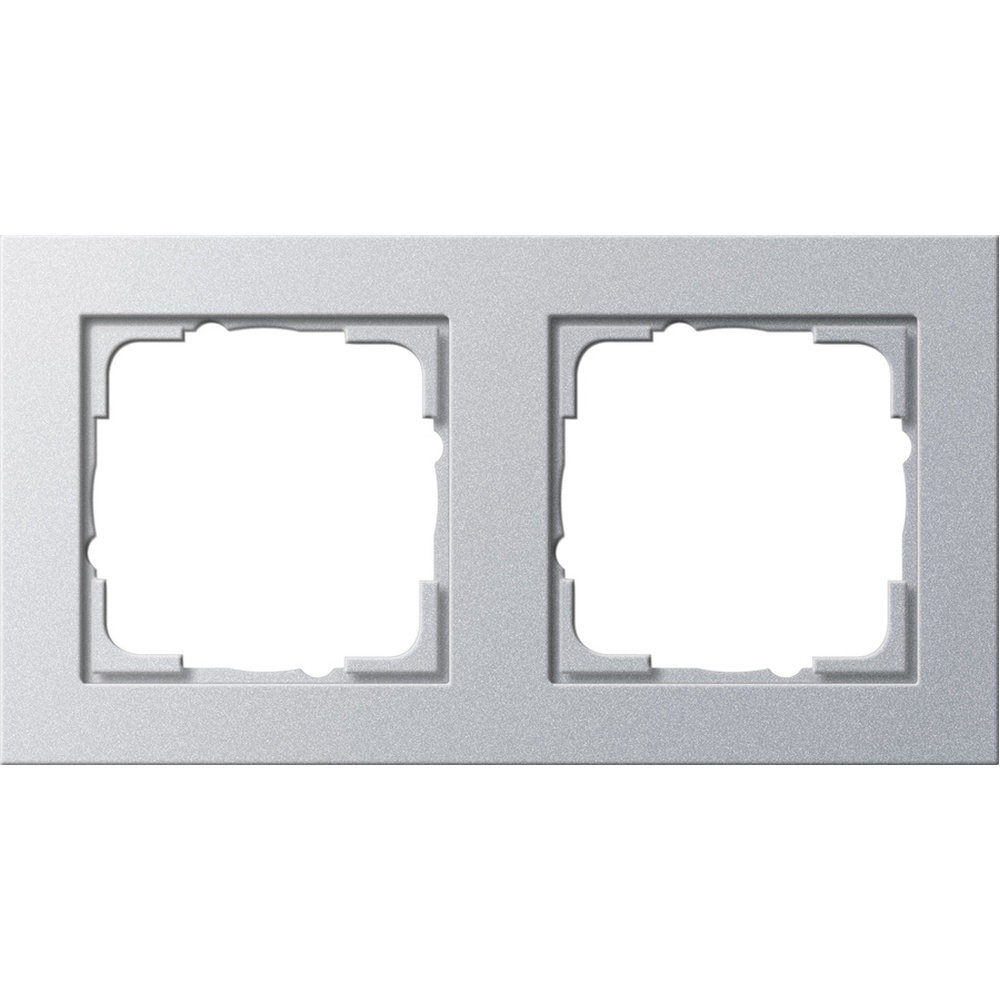 Gira Abdeckrahmen 2fach 021225