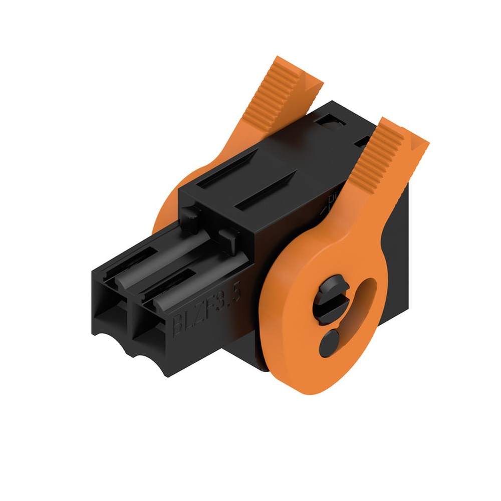 Weidmüller Leiterplattensteckverbinder 1691800000 Typ BLZF 3.50/02/180LH SN BK BX