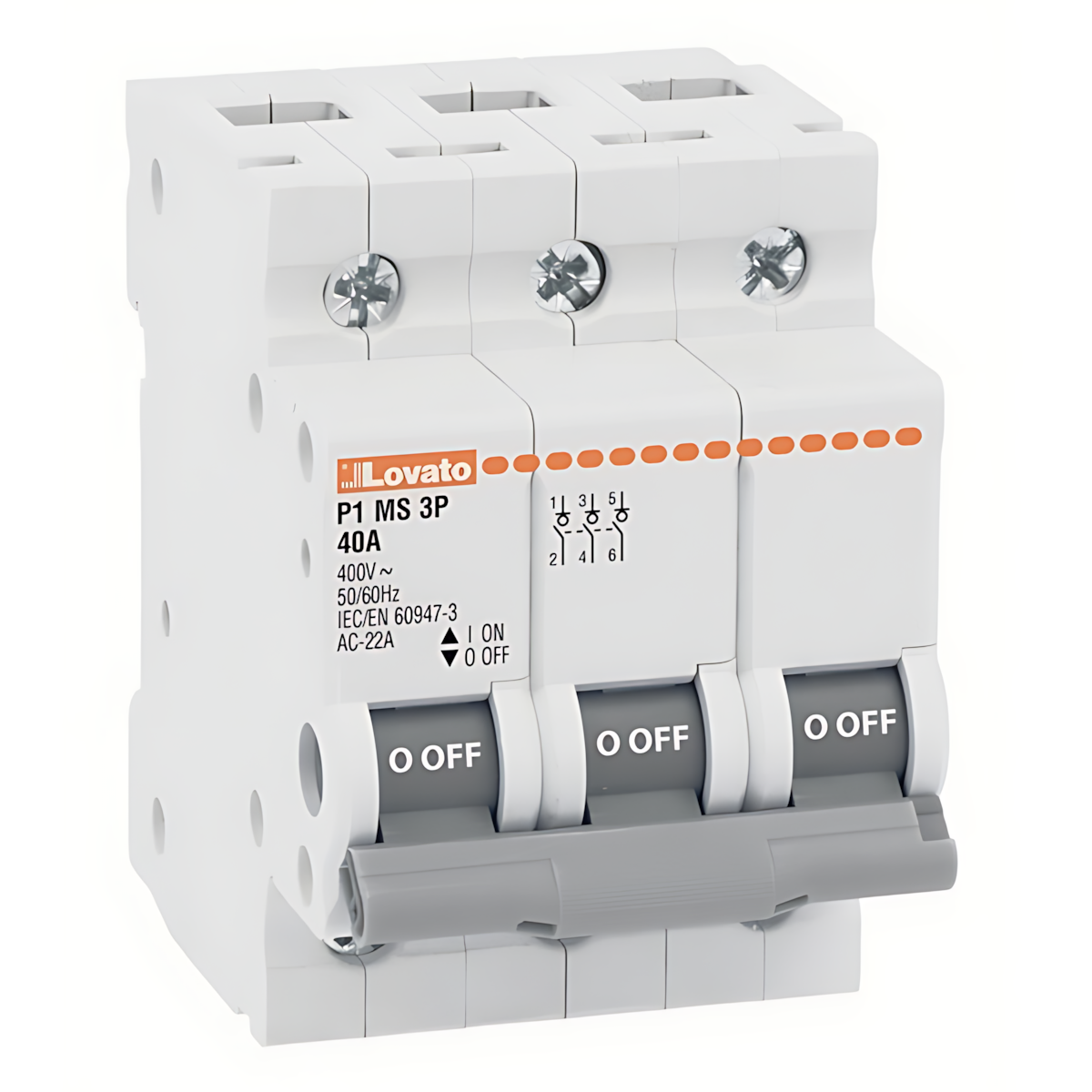 Lovato Modularer Lasttrennschalter P1MS3P040