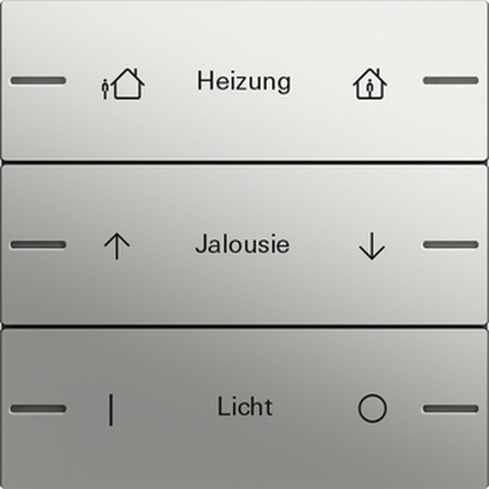 Gira Wippenset 3fach 5763600