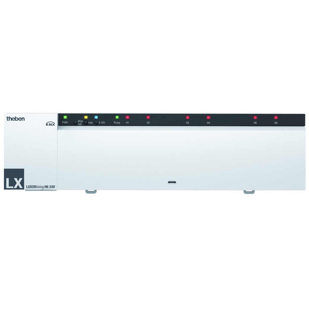 Theben Heizungsaktor LUXOR 4800441 Typ LUXORliving H6 24V