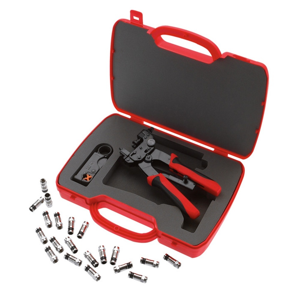 Cimco Werkzeugset F Kompressionsstecker 106154