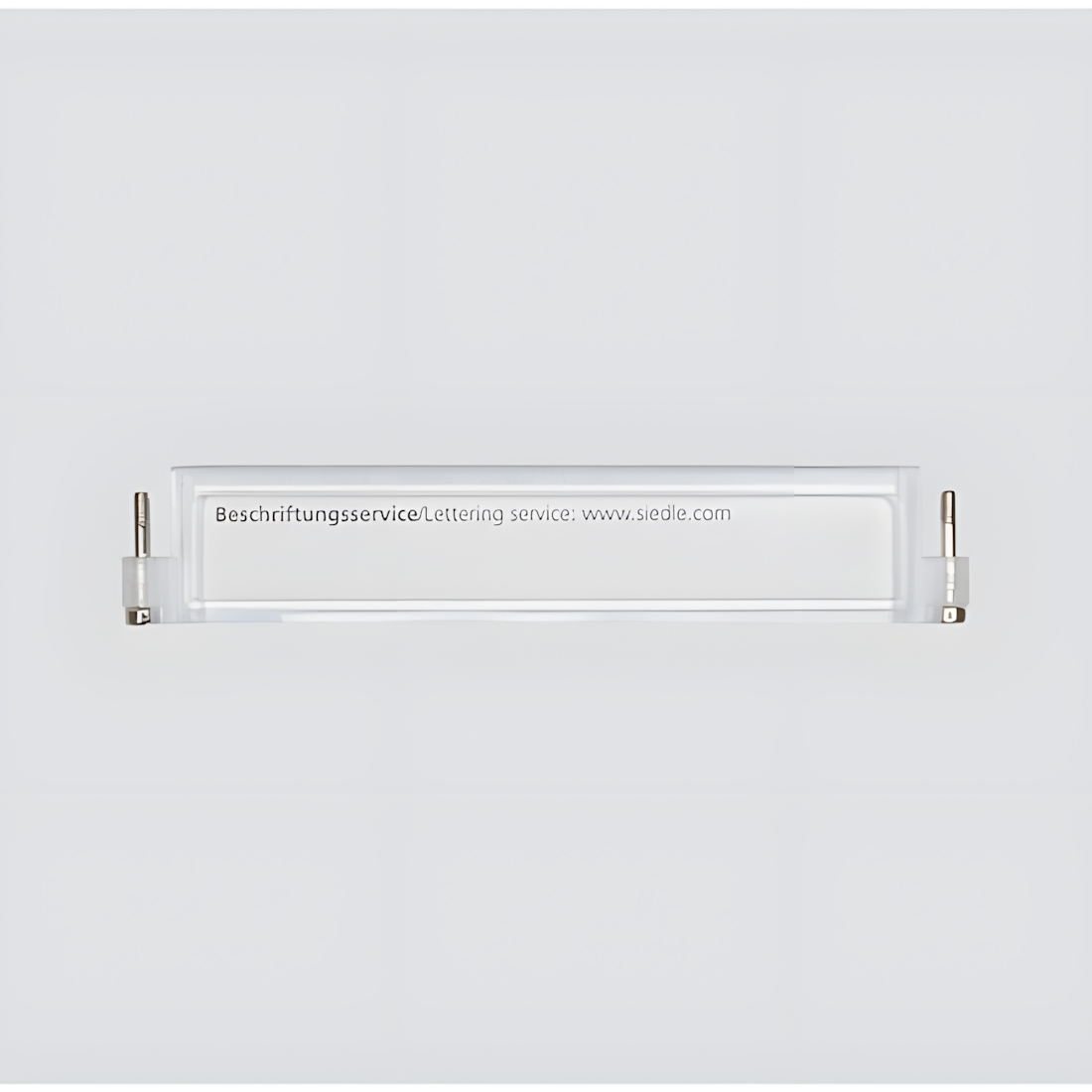 Siedle Namensschild 200007038-00 Typ TM 511-04 B