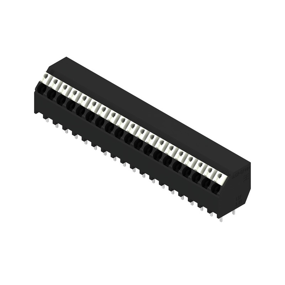 Weidmüller Leiterplattenklemme 1886050000 Typ LSF-SMT 3.81/19/135 3.5SN BK TU