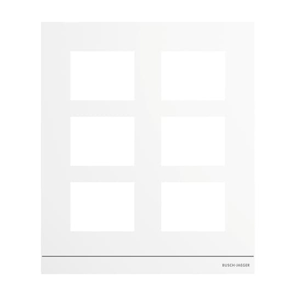 Busch-Jaeger Frontplatte Audio 41396CF-W-03 Nr. 2TMA220160W0009