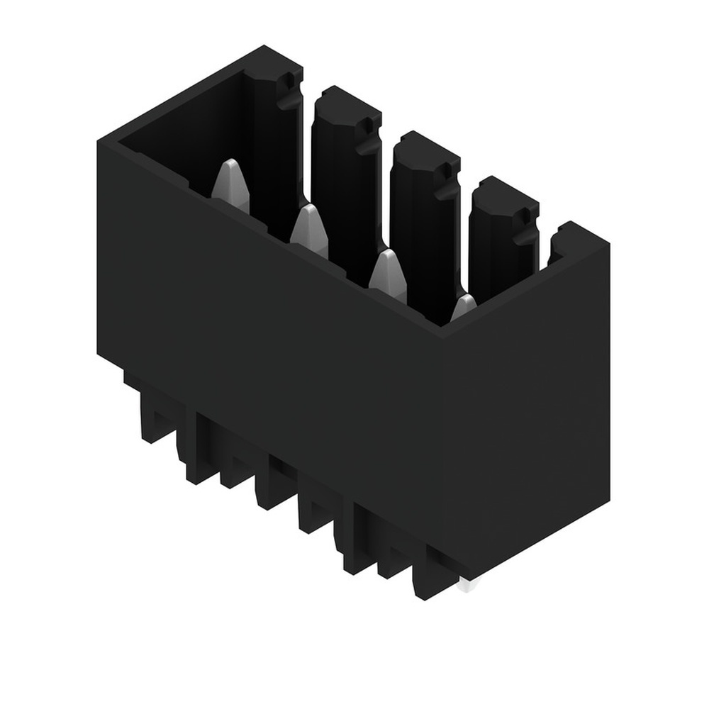 Weidmüller Leiterplattensteckverbinder 1753004002 Typ SL-SMT 3.50/04/180G 1.5SN BK RL