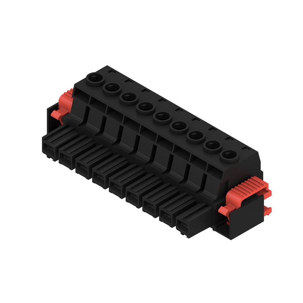 Weidmüller Leiterplattensteckverbinder 1924690000 Typ BUZ 10.16HP/09/180F AG BK BX