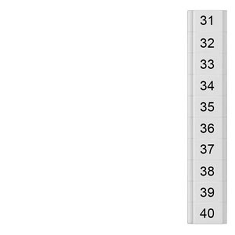 Siemens Bezeichnungsschilder 8WH8141-0AB35