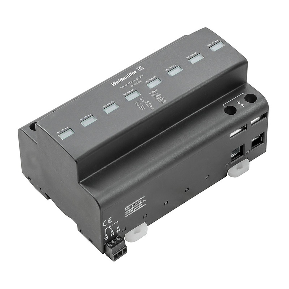 Weidmüller Überspannungsableiter 2619200000 Typ VPU AC I 4 R 440/25 LCF