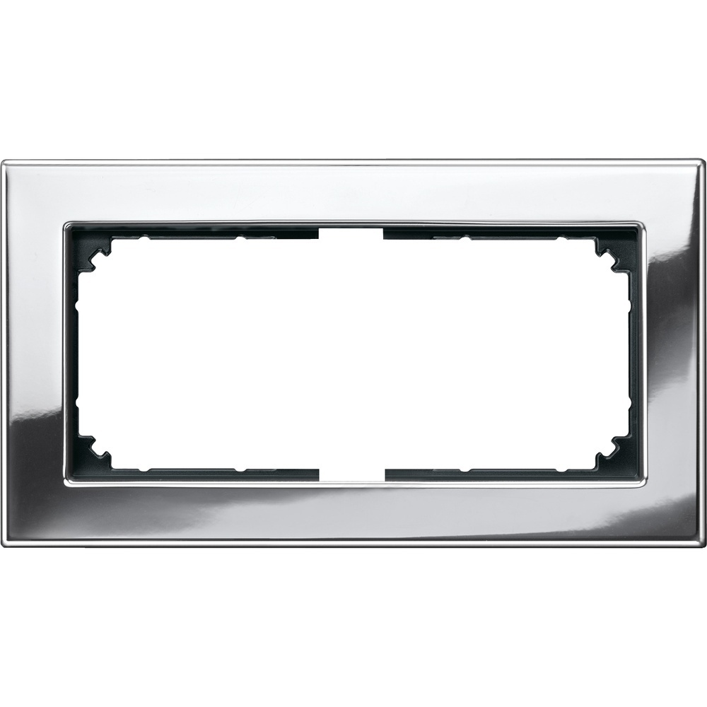 Merten Metallrahmen 2fach 475839