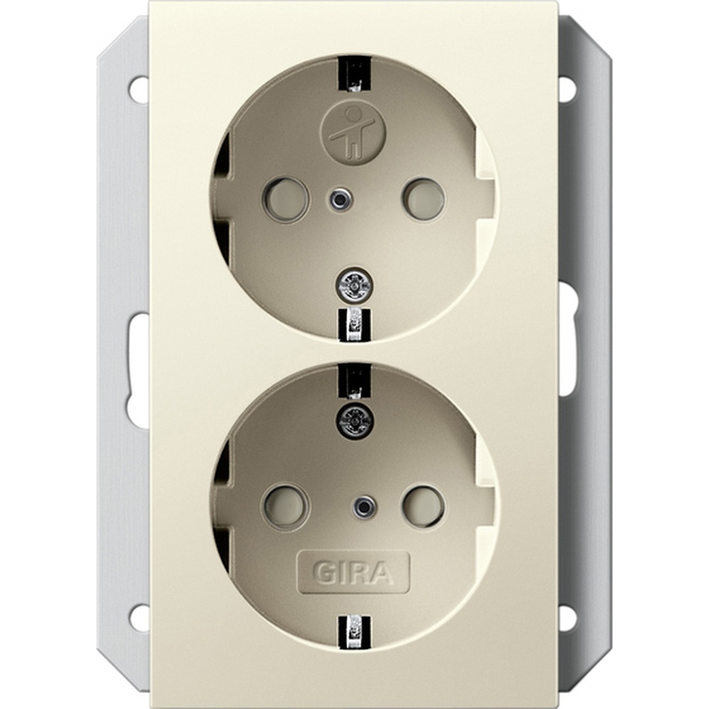 Gira Doppelsteckdose 273101