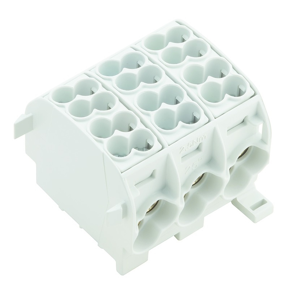 Weidmüller Potentialverteilerklemme 1561130000 Typ WPD 301 2X25/2X16 3XGY