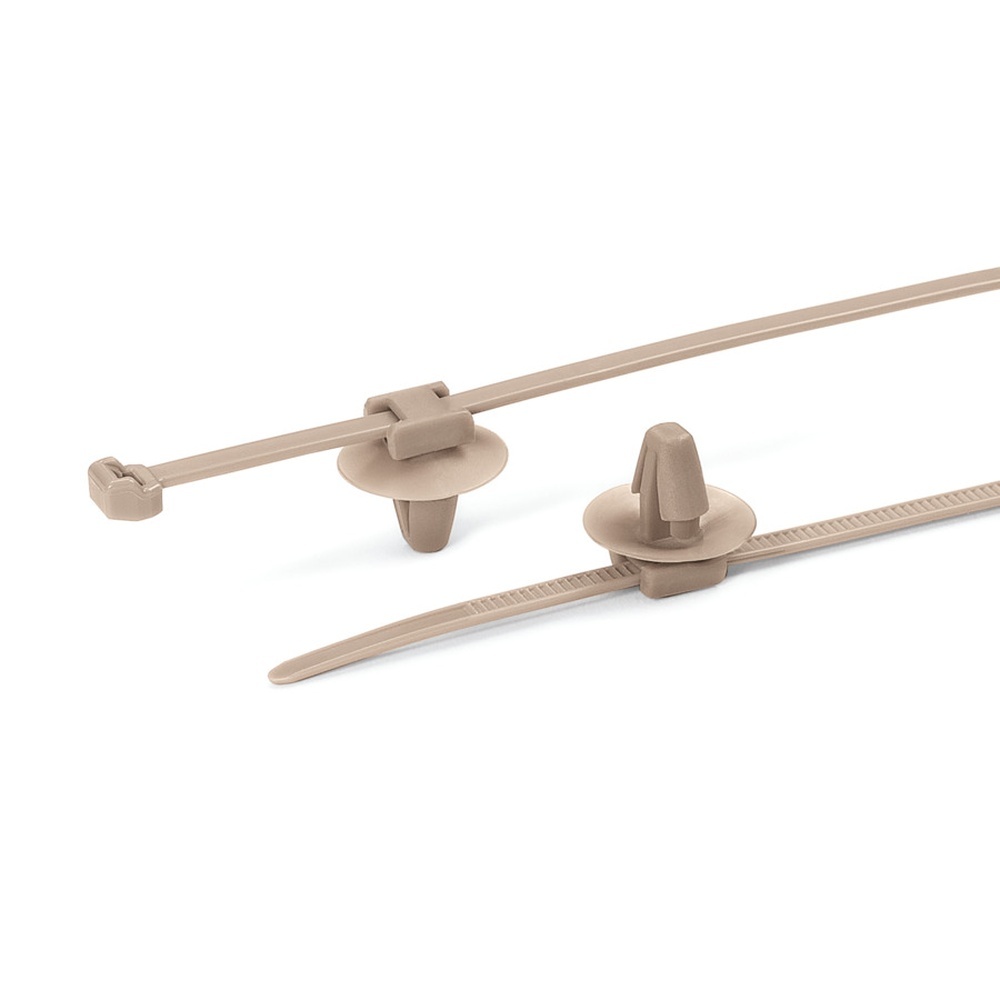 Hellermann Befestigungsbinder 156-01091 Typ PT2AP2SFT6.5-PEEK-BGE