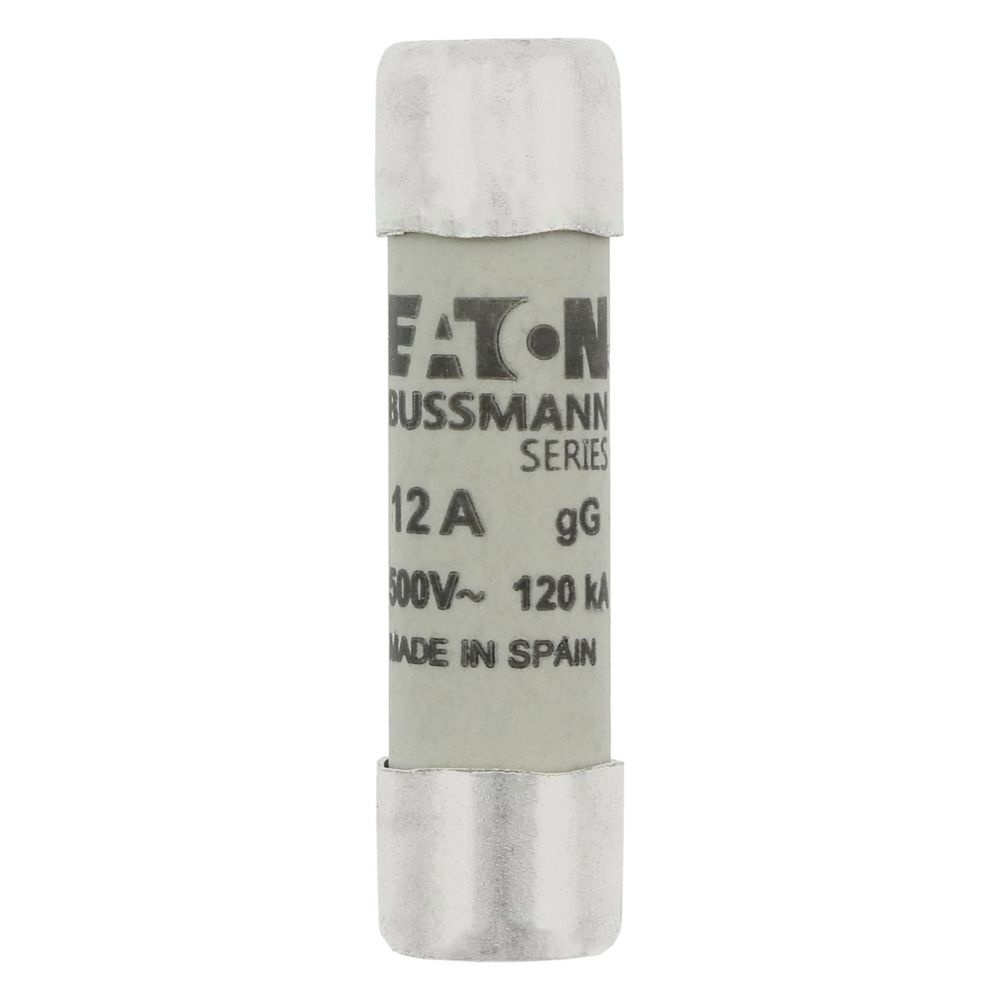 Eaton Sicherungseinsatz C10G12 Typ CYLINDRICAL FUSE 10 x 38 12A GG 500V AC