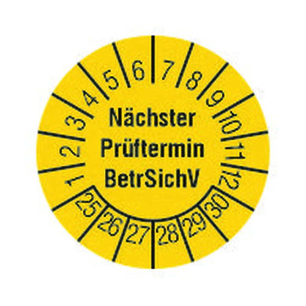 Cimco Prüfplakette 182707