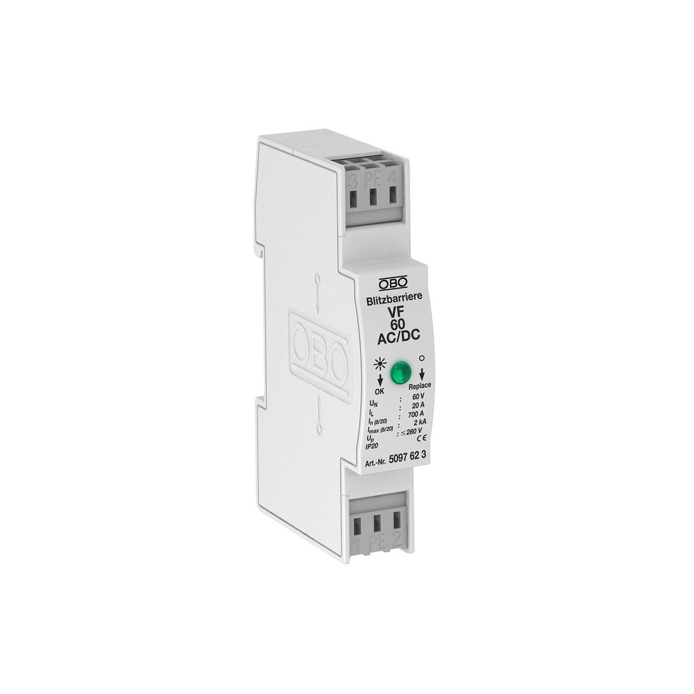 OBO Bettermann Blitzbarriere 5097623 Typ VF60-AC/DC