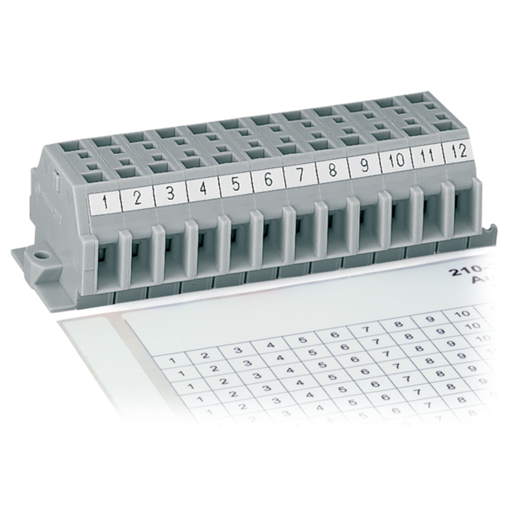 Wago Beschriftungsstreifen 210-333/600-103