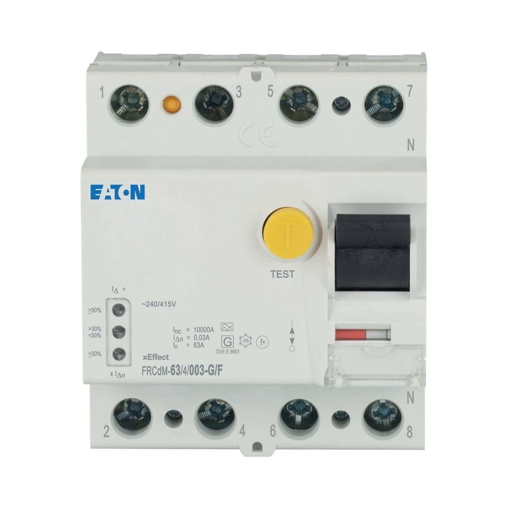 Eaton Fehlerstromschutzschalter EP-501267 Typ FRCDM-63/4/003-G/F