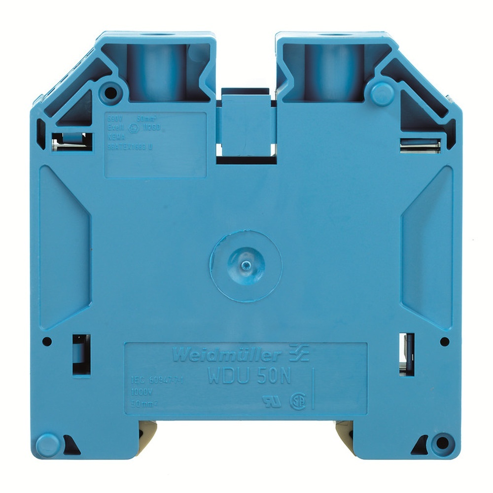 Weidmüller Durchgangs Reihenklemme 1422440000 Typ WDU 50N IR BL