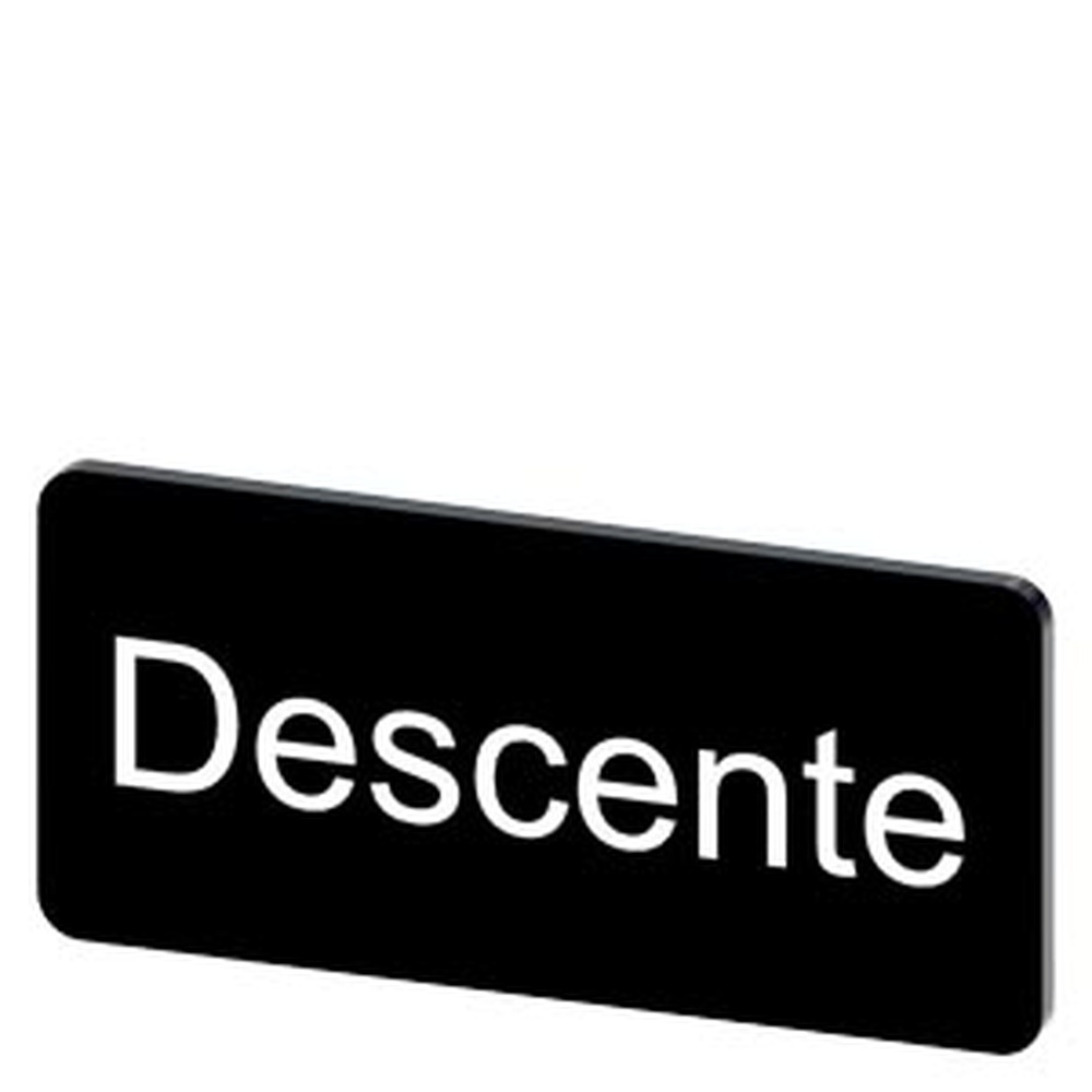 Siemens Bezeichnungsschild 3SU1900-0AC16-0GD0