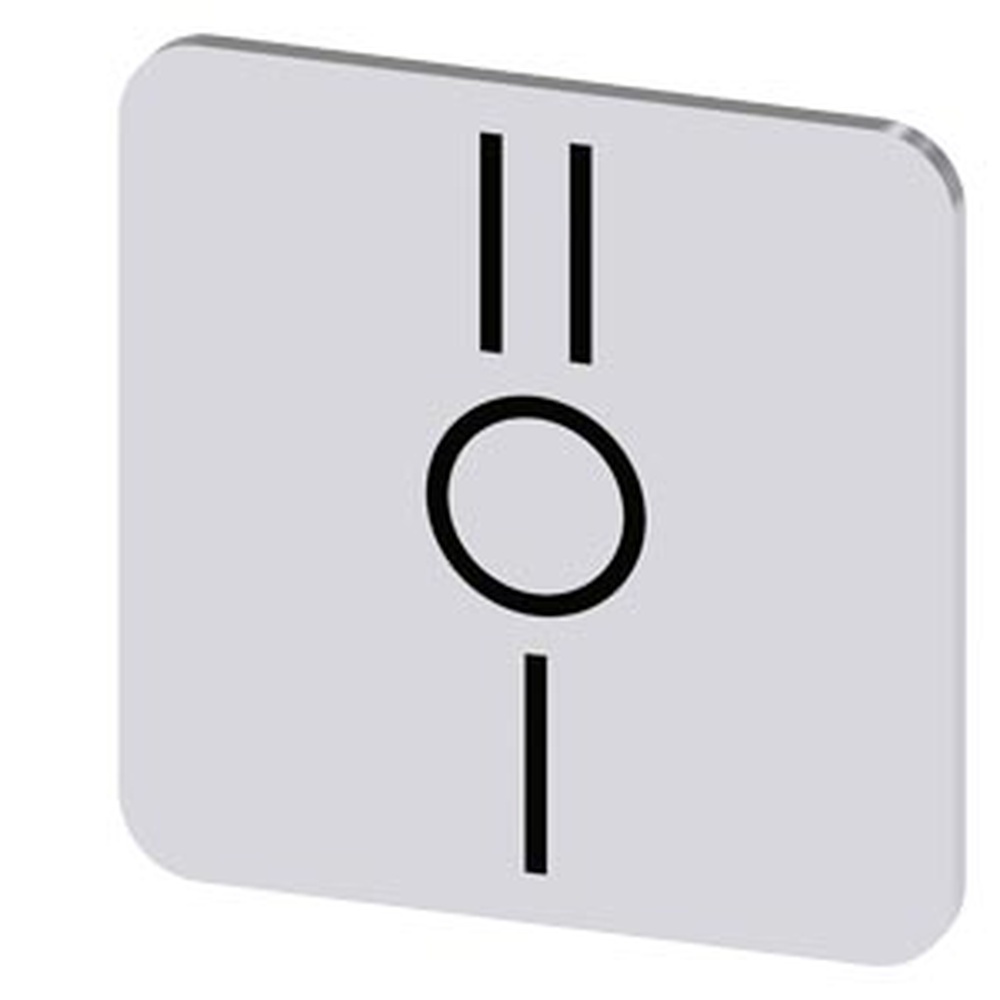 Siemens Bezeichnungsschild 3SU1900-0AF81-0QQ0