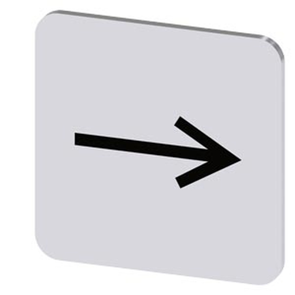 Siemens Bezeichnungsschild 3SU1900-0AF81-0QR0