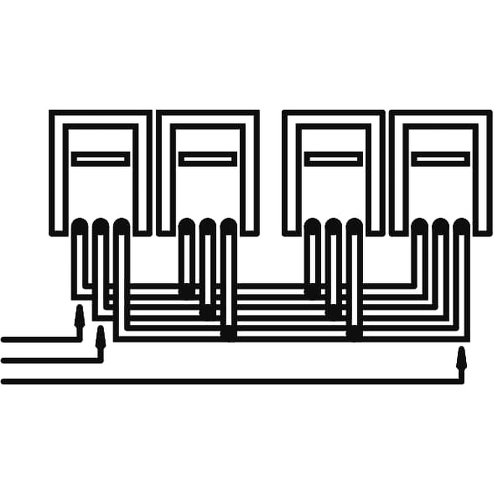 Striebel & John Sammelschienen System 2CPX060440R9999 Typ ZH211