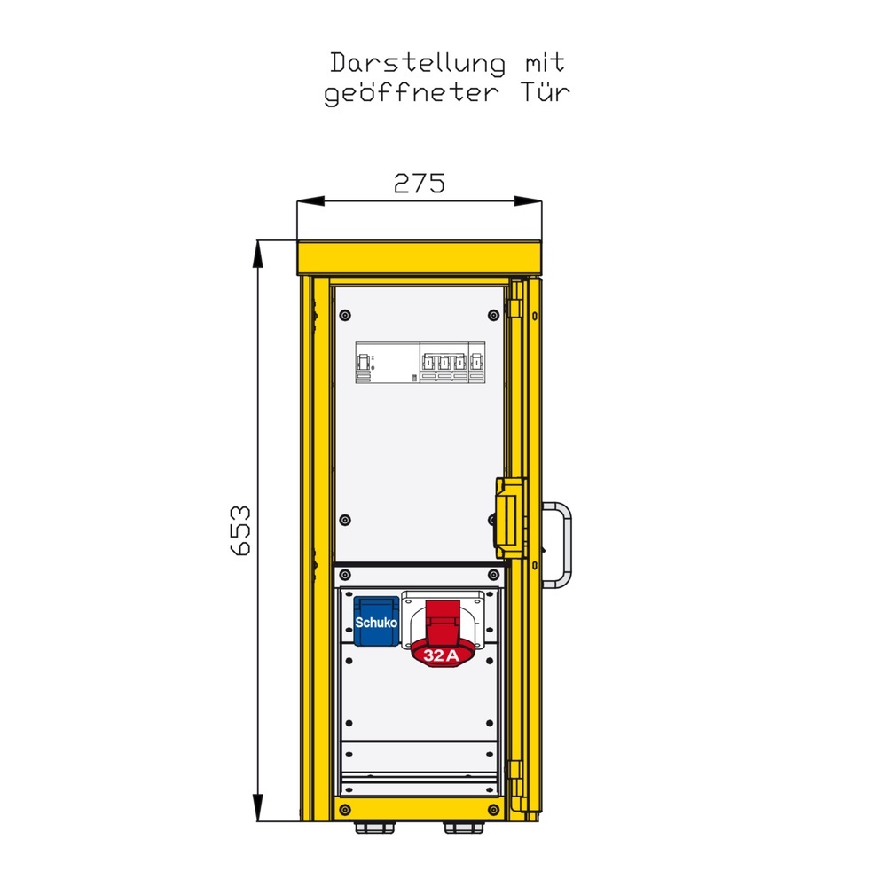 Walther-Werke Aufputzverteiler 8AP27560
