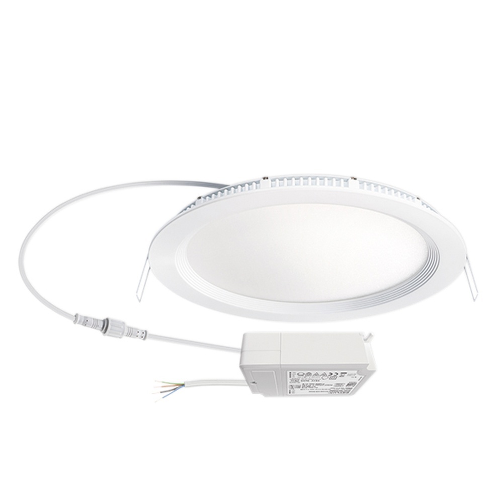 ESYLUX LED Downlight ELSA EO10298950 Typ ELSA-2 DL 225 OP 110° 1800 840 WH DALI