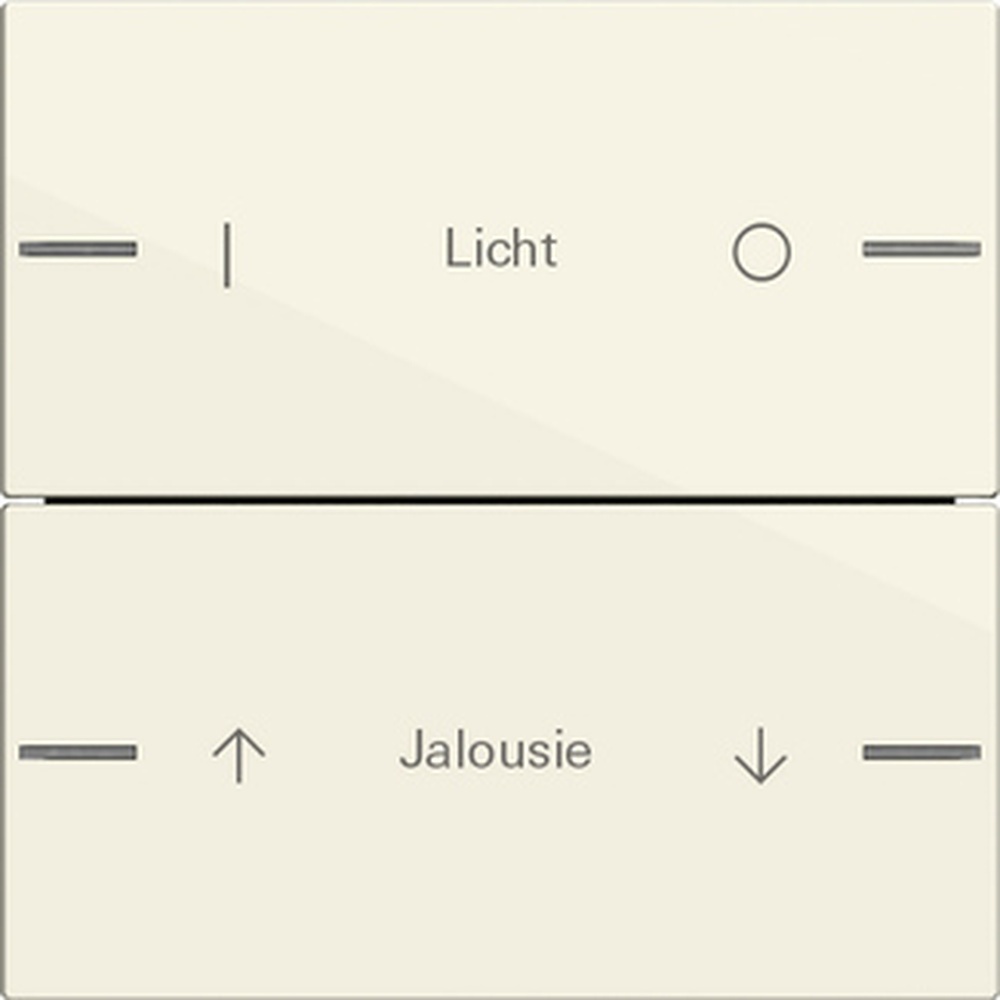 Gira Wippenset 2fach 576201