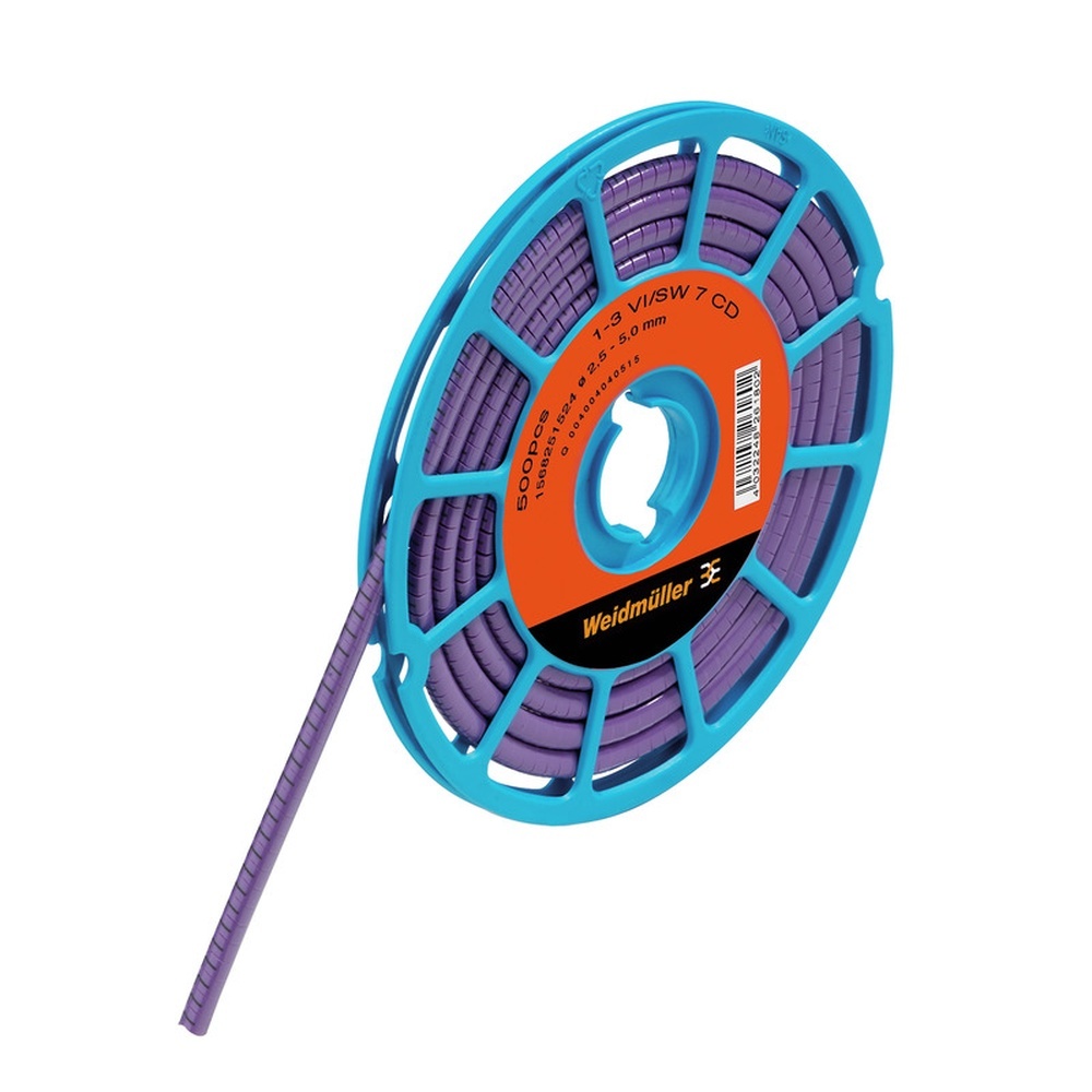 Weidmüller Kabelmarkierungssystem 1568251524 Typ CLI C 1-3 VI/WS 7 CD