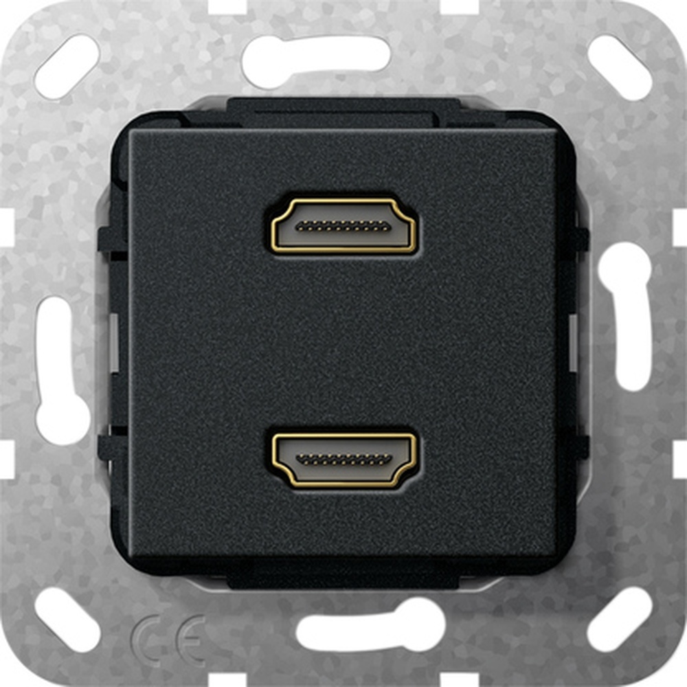 Gira Einsatz HDMI 2fach 567210