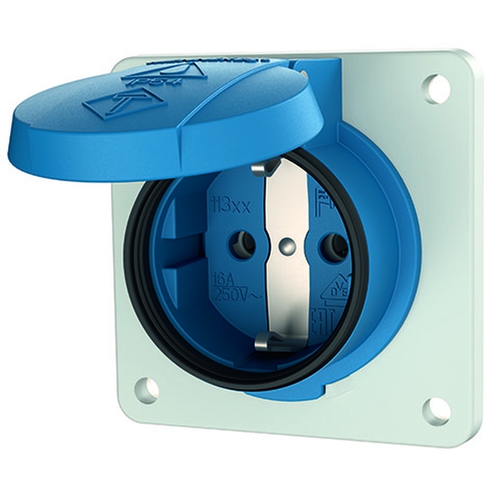 Mennekes SCHUKO Steckdose blau 11311F