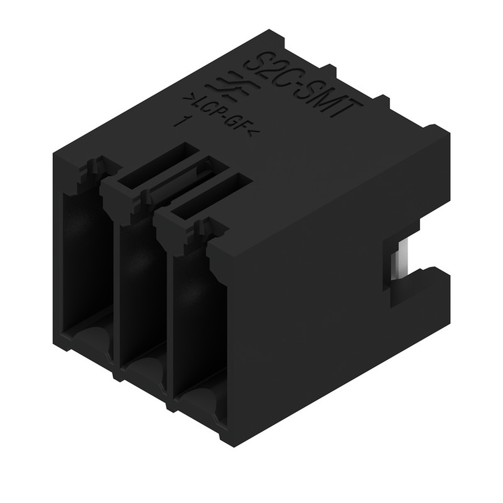 Weidmüller Leiterplattensteckverbinder 1289640000 Typ S2C-SMT 3.50/06/90G 1.5SN BK BX