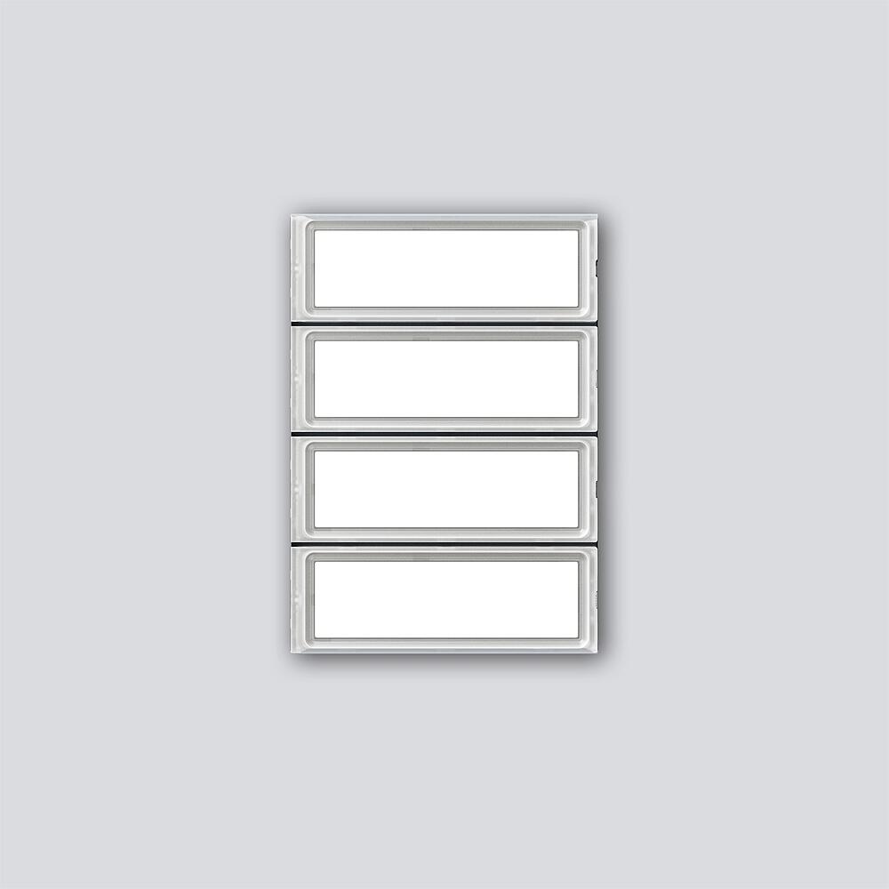 Siedle Namensschild 210012037-00 Typ TM 700-4-0