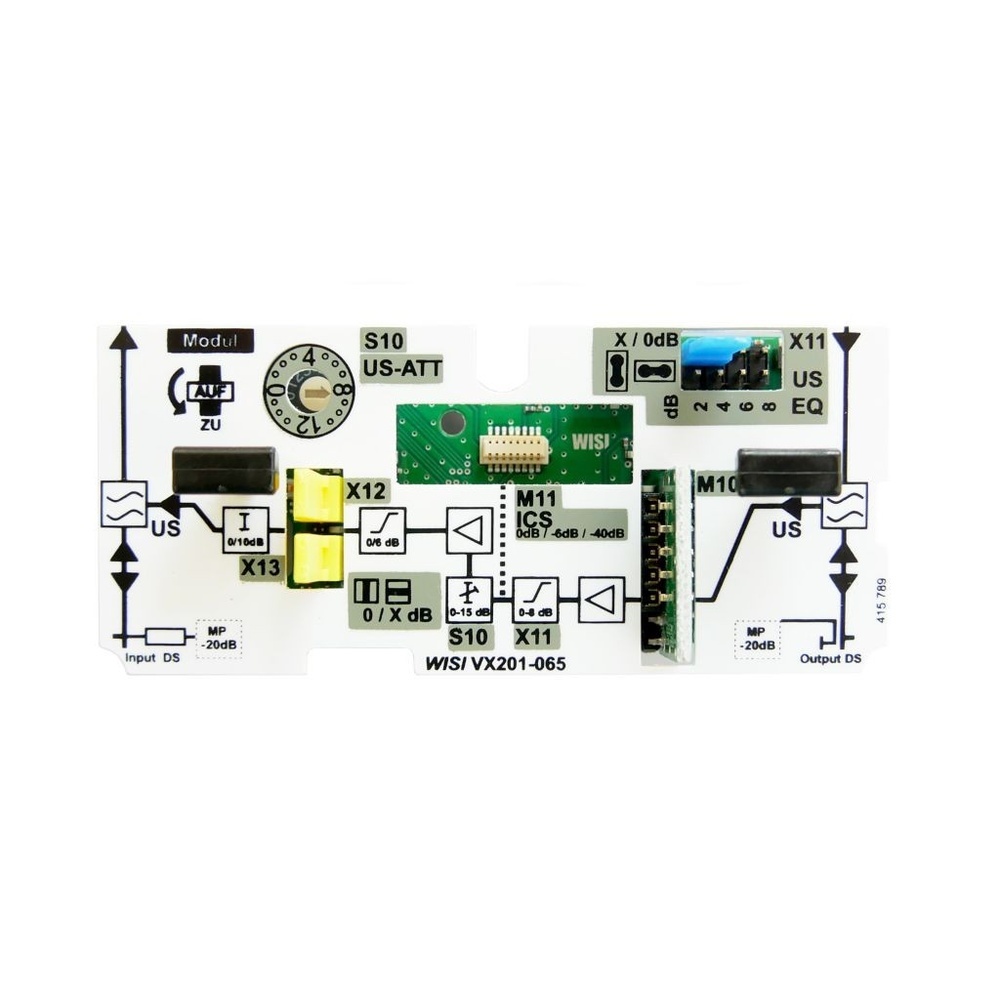 Wisi Rückkanalmodul 74535 Typ VX201065