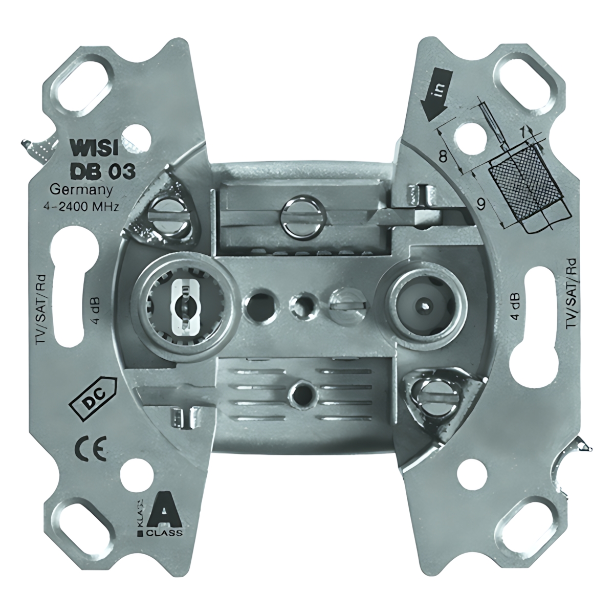 Peha Antennen Steckdose 00930091 Typ D 1921 E O.A.
